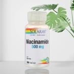 SOLARAY никотиновая кислота amido( витамин B3) 500mg 100 шарик [ параллель импортные товары ]