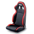 ショッピングリクライニング SPARCO　リクライニングシート　セミバケットシート　R100　ブラック / レッド