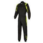  Alpine Stars костюм для гонок [FIA легализация ]GP RACE V3 SUIT FIA легализация (8856-2018 стандарт ) черный желтый (155)