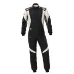 OMP костюм для гонок [FIA легализация ]FIRST EVO SUIT MY2025 FIA легализация (8856-2018 стандарт ) черный / белый (076)