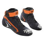 OMP рейсинг обувь [FIA легализация ] FIRST SHOES MY2021 First обувь 2021 FIA легализация (8856-2018 стандарт ) темно-синий голубой / флуоресценция orange (249)
