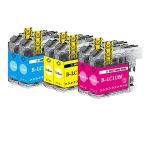 ブラザー用LC113 LC113-4PK 2C/2M/2Y 互換�