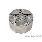 トラック用 エアースペンサーカバー 芳香剤用 ウロコステンレスカバー 星抜き ウロコタイプ