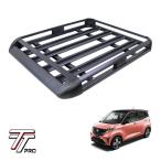 TT PRO стандартный товар универсальный сборка тип aluminium багажник на крыше cargo корзина выдерживаемая нагрузка 200kg 440LB черный Nissan Sakura B6AW