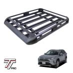 TT PRO стандартный товар универсальный сборка тип aluminium багажник на крыше cargo корзина выдерживаемая нагрузка 200kg 440LB черный Toyota RAV4 50 серия 