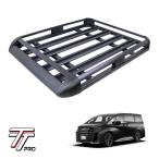 TT PRO стандартный товар универсальный сборка тип aluminium багажник на крыше cargo корзина выдерживаемая нагрузка 200kg 440LB черный Toyota Vellfire 40 серия 