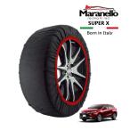 Maranello стандартный товар snow носки Toyota Harrier Hybrid Z 6AA-AXUH80 передний 225/55R19 19 дюймовый SUPER X текстильный колесная цепь 