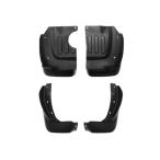 NV350 キャラバン E26 マッドガード 4点セット 日産 前期 後期 泥除け フロント リア 純正タイプ 未塗装 ブラック