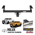 TT PRO×GOODYEAR Toyota Hilux GUN125 GUN226 2 дюймовый угол 3 Class планка с фаркопом metal фаркоп комплект крышек 