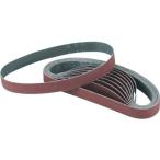 研削研磨用品 ベルト研磨材 ＴＲＵＳＣＯ　９５７ＡＴスモールベルト　１０Ｘ３３０ｍｍ　（５０本入）　８０＃  (957AT-10330（80）)
