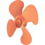 トラスコ中山 TRUSCO 全閉式工場扇用樹脂製ハネ 45cm 穴径10Φ用 TF-45-10 期間限定 ポイント10倍