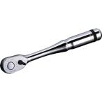 京都機械工具 nepros 9.5sq.ラチェットハンドル 90枚ギア 全長180mm NBR390A 期間限定 ポイント10倍