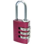 アバス社 ABUS ナンバー可変式南京錠 145-20 レッド 145-20-RE 期間限定 ポイント10倍