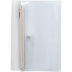 ダイゴー DAIGO isshoni.ペンケース付ノートカバーPVC A5 Rクリアベージュ N1942 期間限定 ポイント10倍