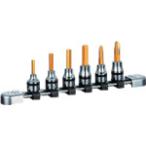 京都機械工具 nepros 9.5sq.ヘキサゴンビットセット[6コ組] NTBT306A 期間限定 ポイント10倍
