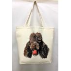  пудель (R-05) большая сумка эко-сумка мой сумка симпатичный модный женский мужской для мужчин и женщин a4 довольно большой парусина собака собака собака рисунок .. собака принт 
