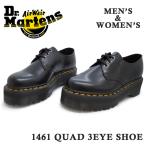 ドクターマーチン 国内正規販売代理店 Dr.Martens  25567001  1461 QUAD 3EYE SHOE クアッド スリーホール シューズ  レディース メンズ 厚底