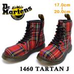 ドクターマーチン 国内正規販売代理店 キッズ ジュニア 子供靴 ブーツ Dr.Martens  25189615 1460 TARTAN J タータン ジュニア チェック
