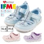 イフミー IFME サンダル キッズ サマー ウォーター シューズ 30-3416 スリッポン ジュニア 排水ソール ベルクロ