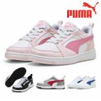 ショッピング09-10 プーマ スニーカー キッズ リバウンド V6 ロウ ACPS 396742 01 08 09 10 PUMA コートスニーカー