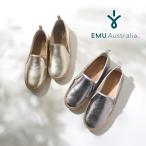 EMU Australia スリッポン レディース ガム レザーメタリック W13258 エミュ オーストラリア Gum Leather