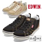 EDWIN スニーカー レディース EDW-4649 