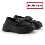 HUNTER ローファー レディース WFF8000LEA ハンター REFINED EXPLORER FLATFORM BOW LOAFER 本革