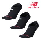 ニューバランス 靴下 メンズ レディース スニーカーレングス3Pソックス LAS55635 new balance 3足セット