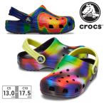 ショッピングクロックス キッズ クロックス サンダル キッズ クラシック ソーラライズド クロッグ トドラー 207588 0C4 089 crocs TODDLERS’ CLASSIC SOLARIZED CLOG サボ ジュニア