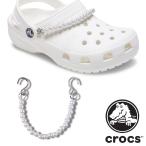 クロックス アクセサリ メンズ レディース ジビッツ チャーム パール ストラップ チェーン 10013439 crocs