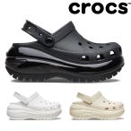 ショッピングジビッツ クロックス サンダル メンズ レディース メガ クラッシュ クロッグ 207988 100 2Y2 crocs 2024春夏 MEGA CRUSH