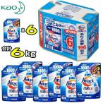 アタック 抗菌EX 詰め替え 超特大 1kg 1000g×6 洗濯回数約196回 抗菌 EX 抗ウイルス 詰め替え用 アタックEX 液体洗剤 洗濯用洗剤 大容量 Attack 6k 6kg