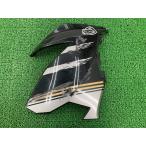 Ninja400 боковой обтекатель правый чёрный M/ серебряный 55028-0687 Kawasaki оригинальный б/у мотоцикл детали Ninja250 EX400G EX250P восстановление материалы . краска материалы .NINJA 17