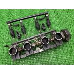 GPz1100 корпус дроссельных заслонок 1023-221/1023-222 Kawasaki оригинальный б/у мотоцикл детали очень редкий GPZ1100 ZX1100A 1023-221 1023-222 нет трещин 94
