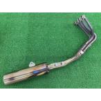 ZX-12R muffler K400 Kawasaki оригинальный б/у мотоцикл детали ZX1200A ZXT20A обычный full exhaust koke царапина нет техосмотр "shaken" Genuine 41