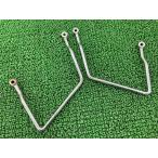  Kijima производства драгстер 400 Classic подседельная сумка поддержка левый правый неоригинальный б/у VH01J изгиб нет нехватка товара боковая сумка крепление, опора pitch 220mm 80