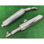 VTR1000F глушитель muffler левый правый MBB K1 Honda оригинальный б/у мотоцикл детали SC36 fire - storm функциональный без проблем нехватка товара редкий товар 75