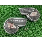 250 Meguro SG бак эмблема левый правый Kawasaki оригинальный б/у мотоцикл детали SGE бак Mark краска материалы .koke царапина нет подлинная вещь техосмотр "shaken" Genuine