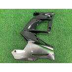 H2SX боковой обтекатель правый чёрный M/ серебряный 55028-0652 Kawasaki оригинальный б/у ZX1002A средний обтекатель восстановление материалы . краска материалы . нет трещин нехватка товара 52