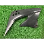 D Tracker 125 KLX125 защита правый чёрный 49089-0085 Kawasaki оригинальный б/у мотоцикл детали LX125D LX125C нет трещин нехватка товара редкий товар 4