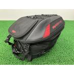バグスター製 シートバッグ 赤/黒 社外 中古 バイク 部品 BAGSTER SPIDER 15-23L ツーリング リュック ヘルメット収納 GPZ900R CBR1100XX 50