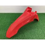 CRF250L переднее крыло красный KZZ Honda оригинальный б/у мотоцикл детали MD38 трещина нехватка нет нехватка товара редкий товар техосмотр "shaken" Genuine 68