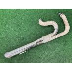  Steed 400 muffler неоригинальный б/у мотоцикл детали NC26 STEED нержавеющая сталь 2in1 slash cut функциональный без проблем 18