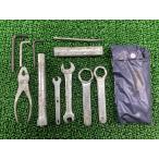  погруженный в машину инструмент Honda оригинальный б/у мотоцикл детали tool комплект CB CBR CBX CRF GB техосмотр "shaken" Genuine hJ