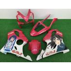 CBR600F4i 外装セット 社外 中古 バイク 部品 PC35 5点セット ノーマルタイプ オリジナルカウル けいおん 8