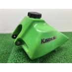 KX80 бак зеленый Kawasaki оригинальный б/у мотоцикл детали KX080F топливный бак топливный бак топливный бак колпак кок имеется техосмотр "shaken" Genuine Iw