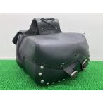  универсальный боковая сумка левый правый неоригинальный б/у мотоцикл детали Amelia n заклепки имеется Harley Steed Balkan драгстер и т.п. Magna 50 Ix