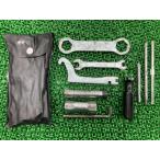  погруженный в машину инструмент Yamaha оригинальный б/у мотоцикл детали tool комплект TT250R Serow TW WR Bronco и т.п. техосмотр "shaken" Genuine rY