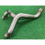  Speed Triple 1050 выхлопная труба muffler Triumph (TRIUMPH) оригинальный б/у Triumph промежуточный пирог пудинг k труба 11~16 год состояние хороший вмятина нет Xj