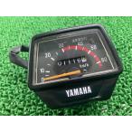 DT50 спидометр Yamaha оригинальный б/у мотоцикл детали 17W небольшой пробег краска материалы . нет трещин безопасность обычный отправка в тот же день техосмотр "shaken" Genuine eB